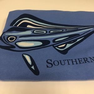 SL Preppy Short Sleeve Tee Mystic Blue Size Medium